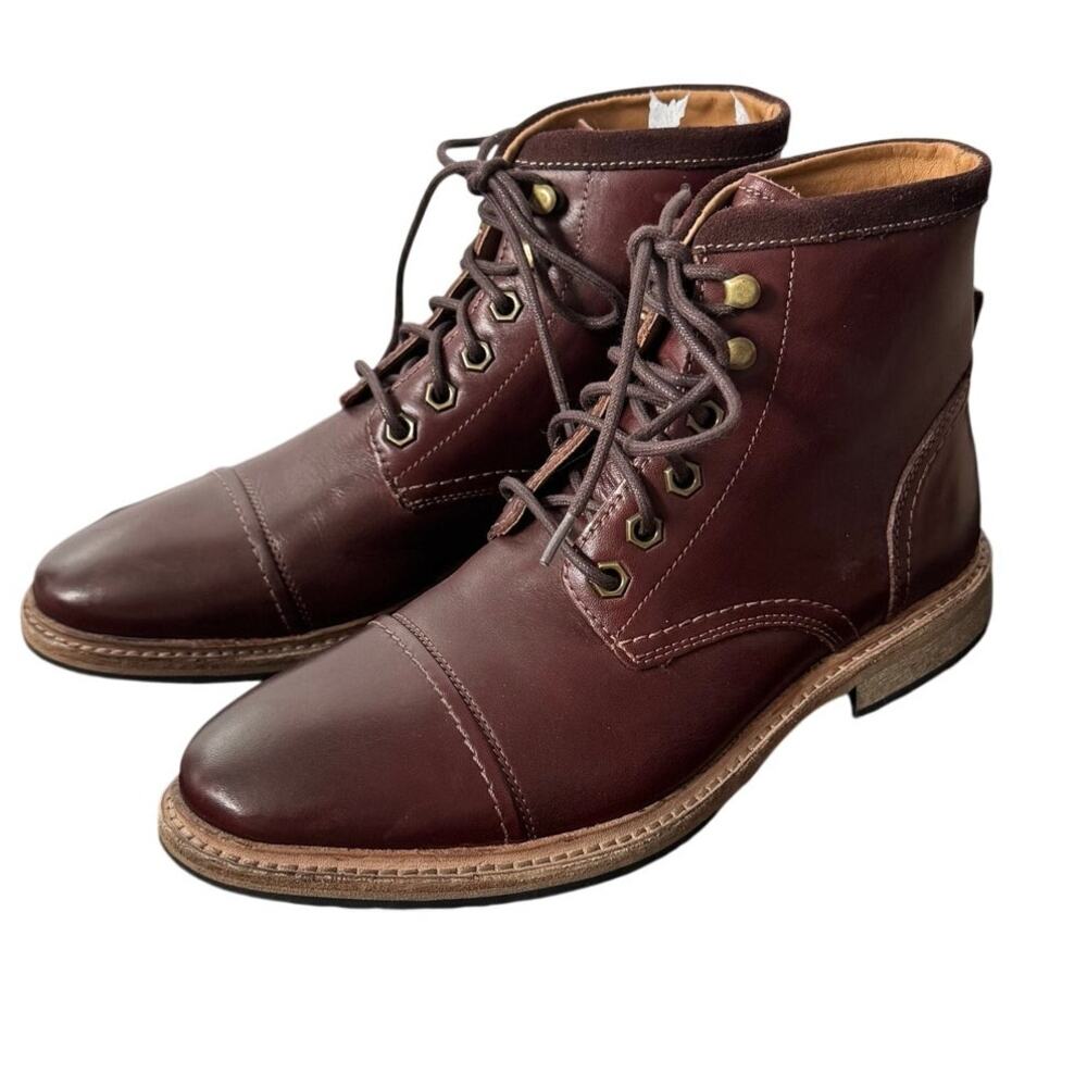 Florsheim Limited Brown leather lace up boots